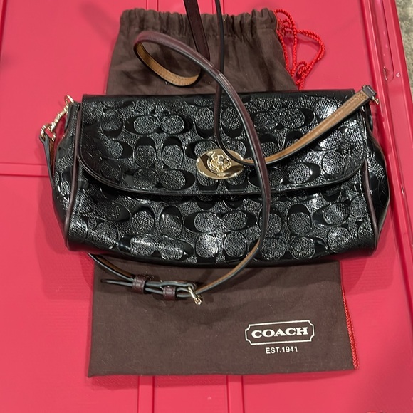 Coach Handbags - Coach Ruby Patent Leather Crossbody